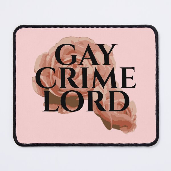Item preview, Gay Crime Lord Pink Rose designed and sold by FunnyGayGuy.