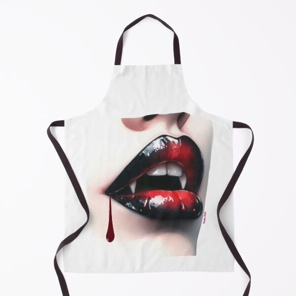 Item preview, Vampire mouth with blood designed and sold by Designjeen.