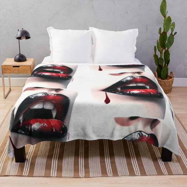 Item preview, Vampire mouth with blood designed and sold by Designjeen.