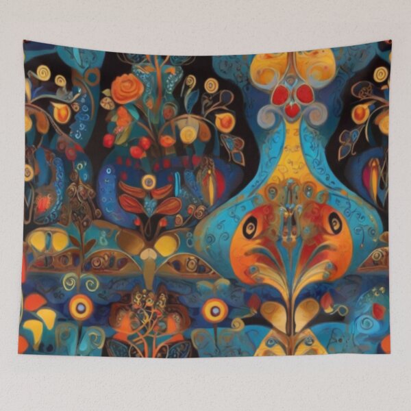 Item preview, Abstract in blue  designed and sold by Flowersonstuff.