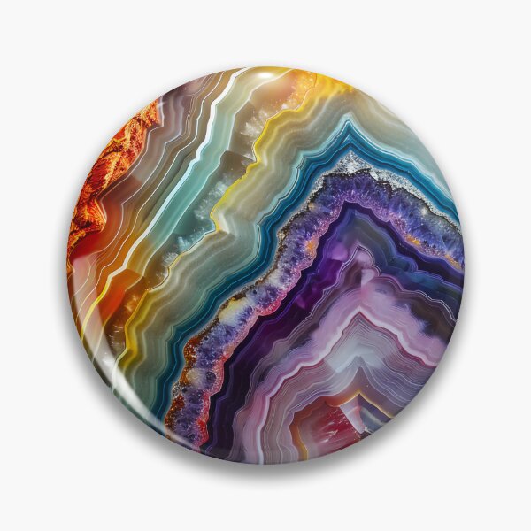 Item preview, colorful agate stone designed and sold by haroulita.