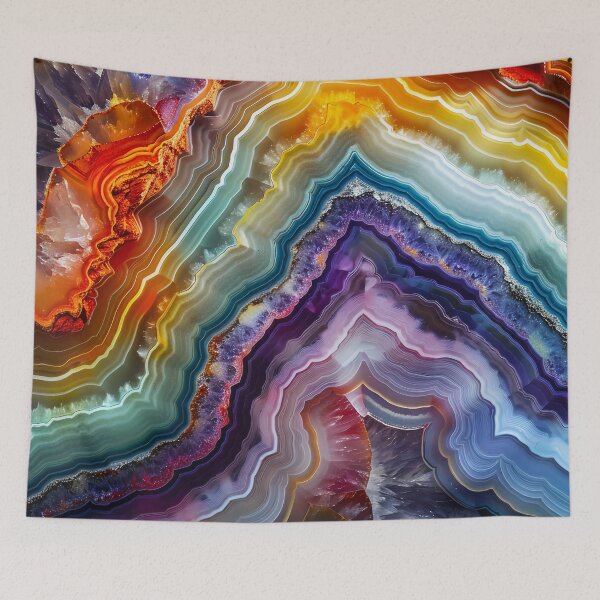 Item preview, colorful agate stone designed and sold by haroulita.