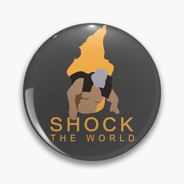 Item preview, Shockmaster "Shock the World" Minimalist Design designed and sold by Bumbl3Beatnik (FKA Three-Beat Designs).