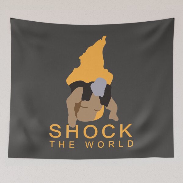 Item preview, Shockmaster "Shock the World" Minimalist Design designed and sold by Bumbl3Beatnik (FKA Three-Beat Designs).