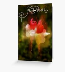Fuschia Greeting Card
