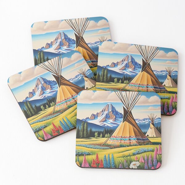Item preview, Spring Tipi Encampment  designed and sold by JMWCD.