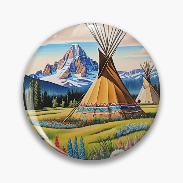 Item preview, Spring Tipi Encampment  designed and sold by JMWCD.