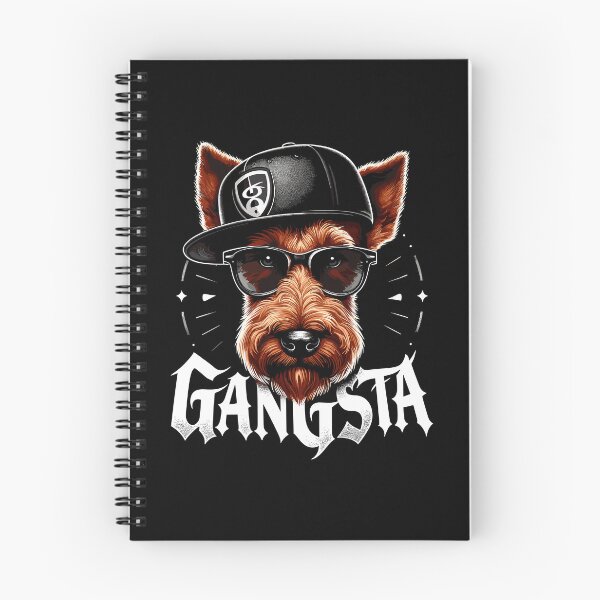 Item preview, Irish Terrier Gangsta Gangster Dog Gift designed and sold by Pineapple-Tree.