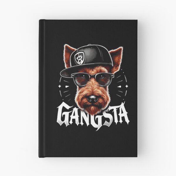 Item preview, Irish Terrier Gangsta Gangster Dog Gift designed and sold by Pineapple-Tree.