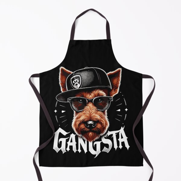 Item preview, Irish Terrier Gangsta Gangster Dog Gift designed and sold by Pineapple-Tree.