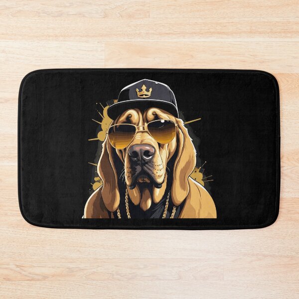 Item preview, Bloodhound Gangsta Gangster Dog Gift designed and sold by Pineapple-Tree.