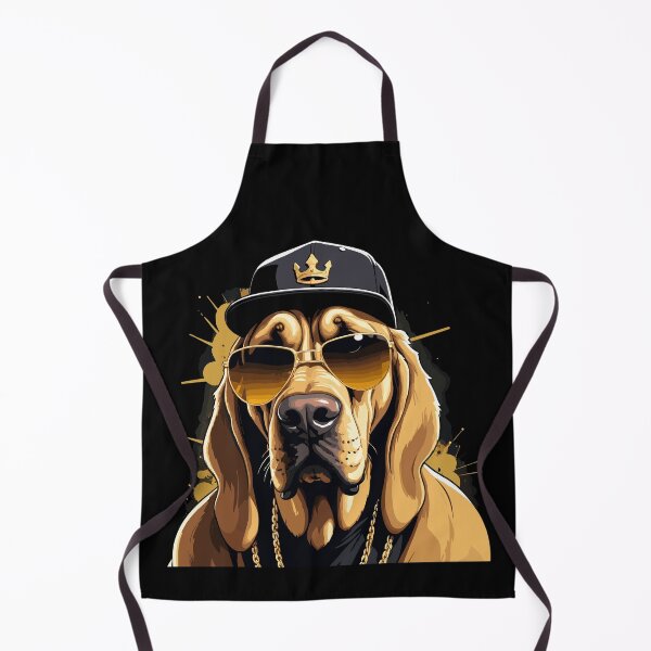 Item preview, Bloodhound Gangsta Gangster Dog Gift designed and sold by Pineapple-Tree.