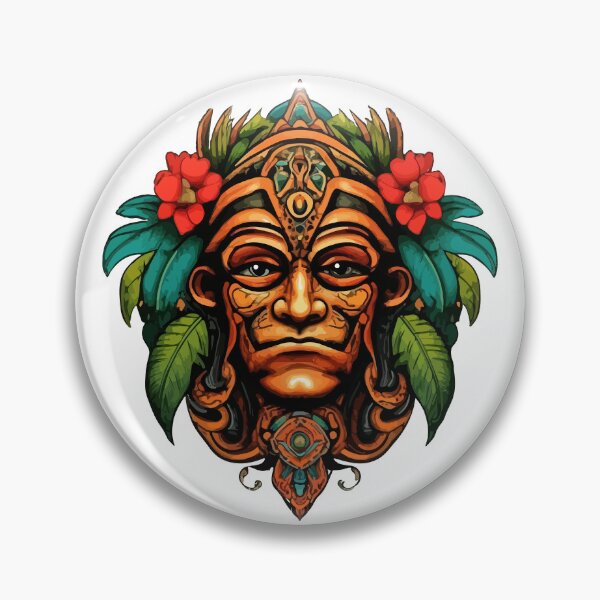 Item preview, Mayan mask designed and sold by Grypis.