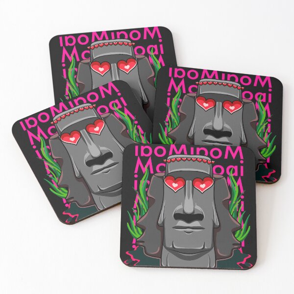 Item preview, Moai moai cute emoji designed and sold by nickardi.