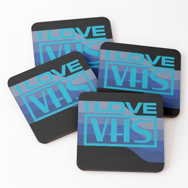 Item preview, love vhs - bluish colors designed and sold by ARKIRA - 100% authentic designs of the highest quality..