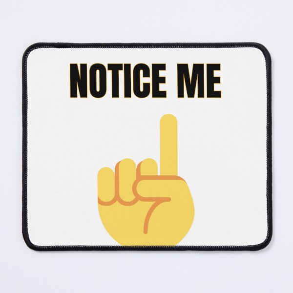 Item preview, Notice me, Finger pointing up, I am here designed and sold by BasedCanvas.