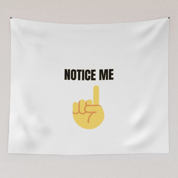 Item preview, Notice me, Finger pointing up, I am here designed and sold by BasedCanvas.