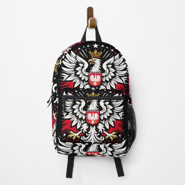 Item preview, Poland Polska Polish coat of arms eagle flag gift designed and sold by Pineapple-Tree.