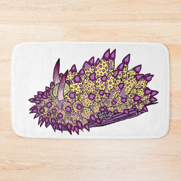 Item preview, Polka Dot Purple and Yellow Nudibranch designed and sold by ArtbyDLP.