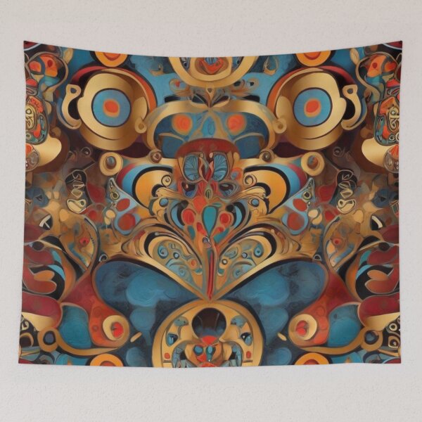 Item preview, Abstract in gold designed and sold by Flowersonstuff.