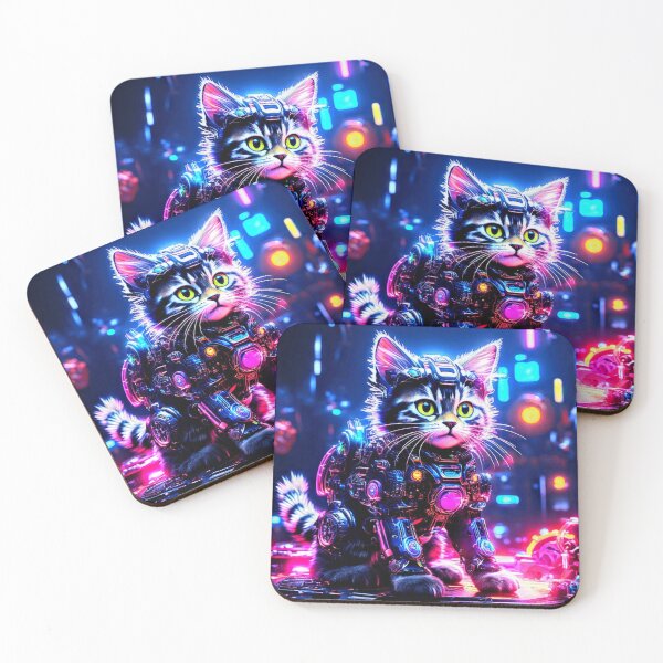 Item preview, Bionic Kitty designed and sold by Kingcls.