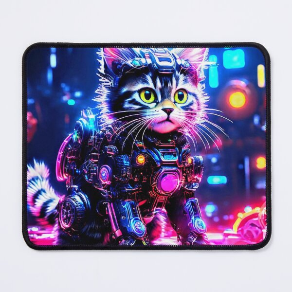 Item preview, Bionic Kitty designed and sold by Kingcls.