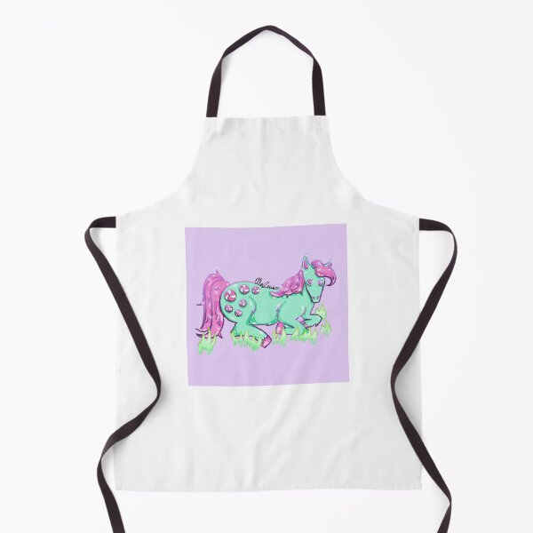 Item preview, Pretty Sparkle Minty Horse (Coloured Background) designed and sold by HedgieDoll.