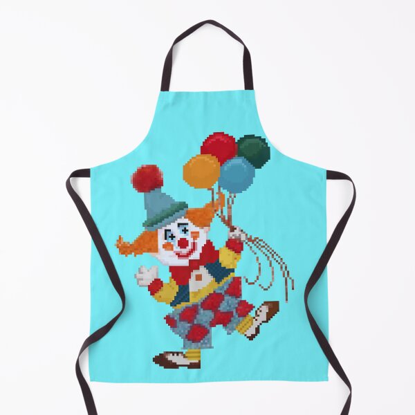 Artikelvorschau, Clown Pixelart entworfen und verkauft von PixelPeepers.