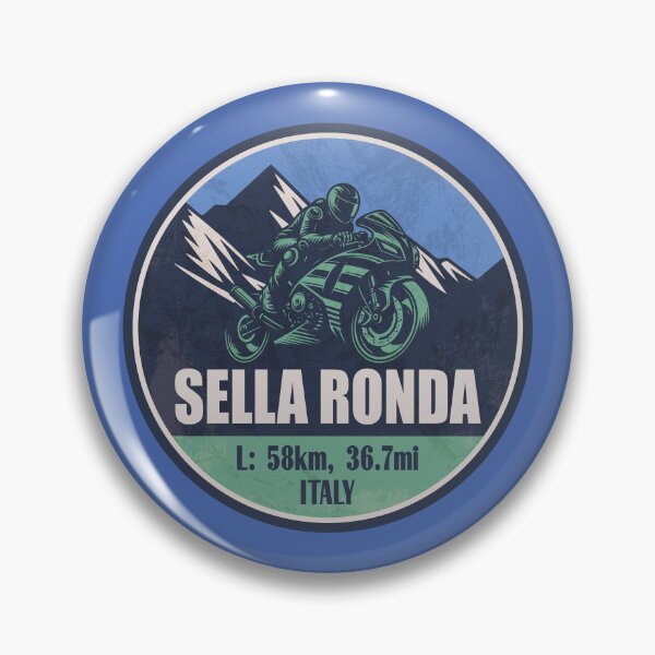 Item preview, Sella Ronda Italy Motorcycling Mountain Design designed and sold by CynthiaGraphics.