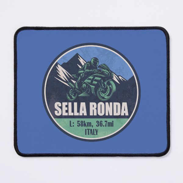 Item preview, Sella Ronda Italy Motorcycling Mountain Design designed and sold by CynthiaGraphics.