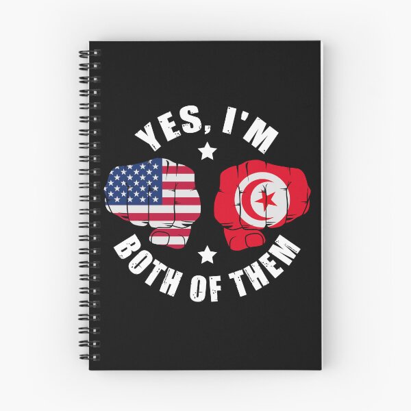 Item preview, Half American Half Tunisian Yes I'm Both Of Them designed and sold by OX-tright.