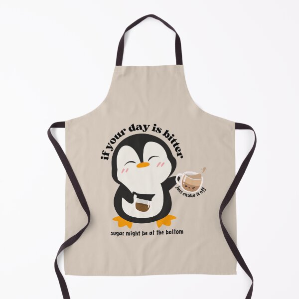 Item preview, If your Day is Bitter, Just Shake It Off, Sugar Might be at the Bottom | Cute Penguin with Coffee Cup  designed and sold by Kimochi-Shop.