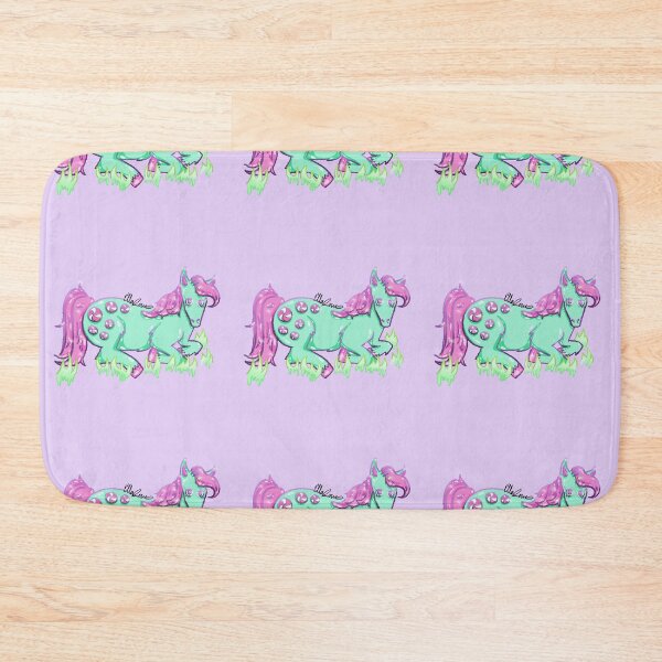 Item preview, Pretty Sparkle Minty Horse (Coloured Background) designed and sold by HedgieDoll.