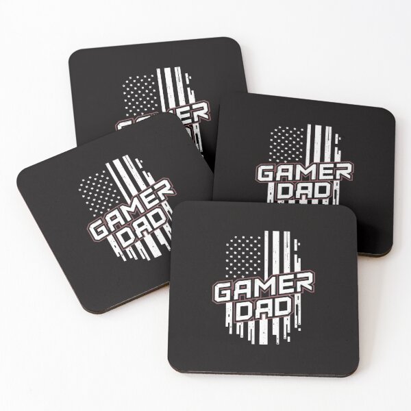 Item preview, Gamer Dad Patriotic T-Shirt - Unleash Your Inner Gaming Hero designed and sold by HOMEDESIGNPRINT.