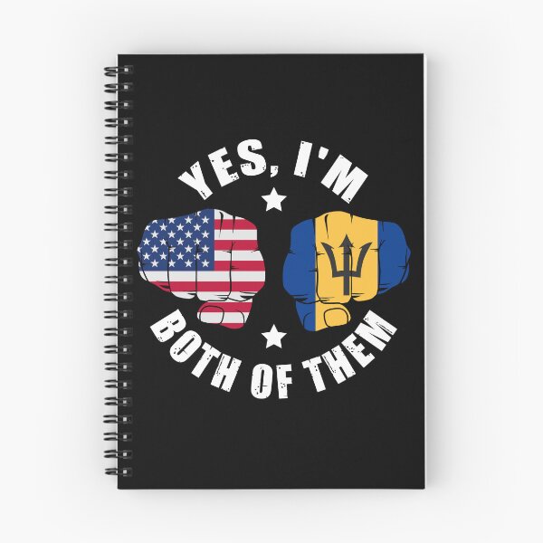 Item preview, Half American Half Barbadian Yes I'm Both Of Them designed and sold by OX-tright.