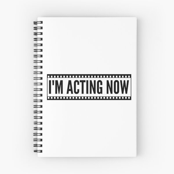 Item preview, I'm acting now funny smart quote designed and sold by mysteriousquote.