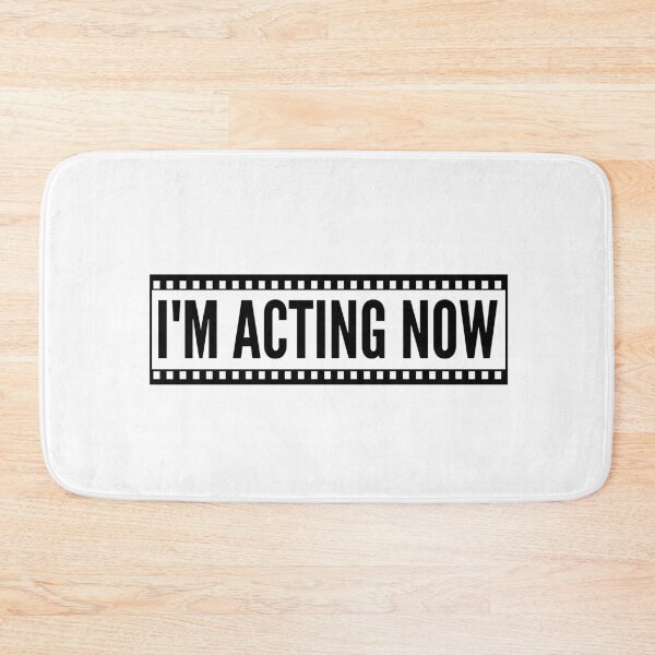 Item preview, I'm acting now funny smart quote designed and sold by mysteriousquote.