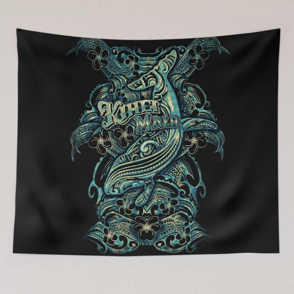Item preview, Retro Kihei Maui Whale DIve Shirt Design 020 designed and sold by sunnthreads.