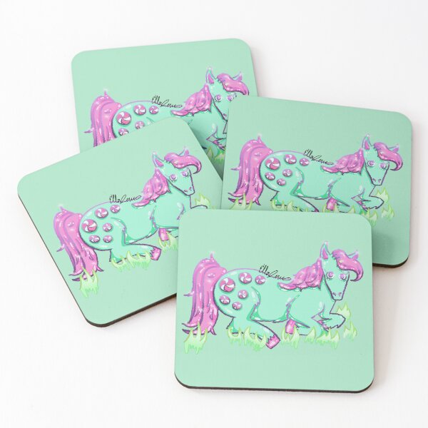 Item preview, Sparkle Minty Horse (Transparent Background) designed and sold by HedgieDoll.