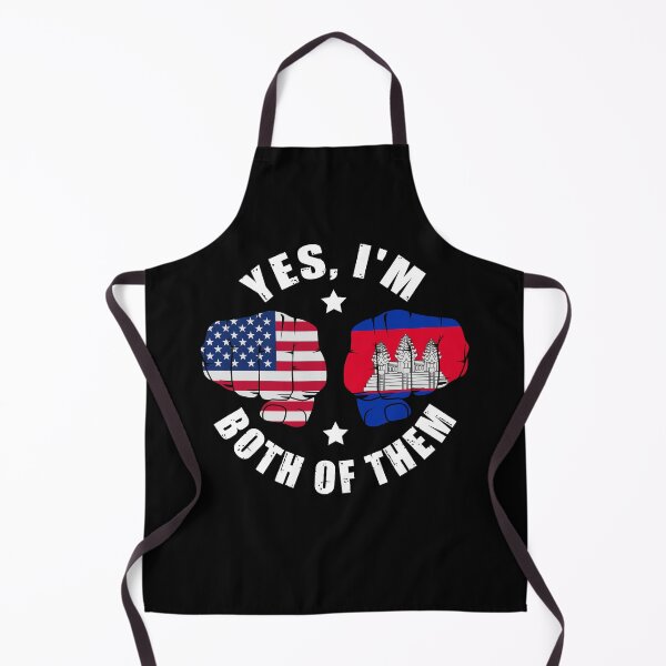 Item preview, Half American Half Cambodian Yes I'm Both Of Them designed and sold by OX-tright.