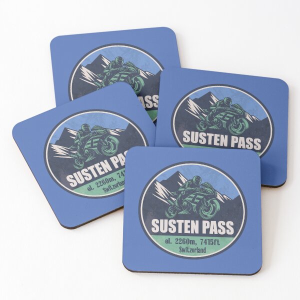 Item preview, Susten Pass Switzerland Motorcycling Mountain Design designed and sold by CynthiaGraphics.