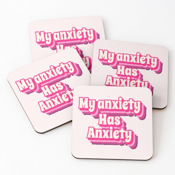 Item preview, Funny Anxiety quote design - Humorously Relatable Mental Health Matters design designed and sold by Unitepeople.