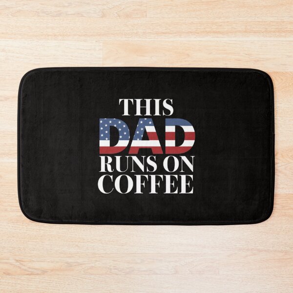 Item preview, Patriotic Coffee Lover Dad T-Shirt - Fuel Your Day with American Spirit designed and sold by HOMEDESIGNPRINT.