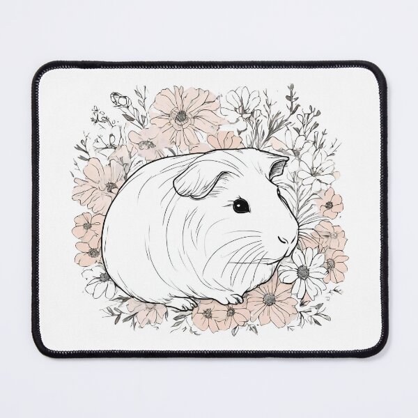 Item preview, Guinea pig in mineralistic style designed and sold by ankerettich.