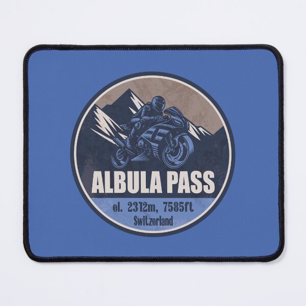 Item preview, Albula Pass Switzerland Motorcycling Mountain Design designed and sold by CynthiaGraphics.