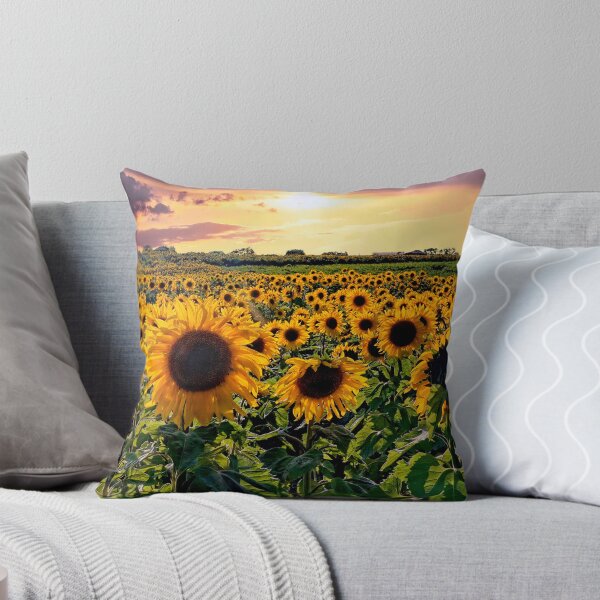 Item preview, Sunflowers in the sunset designed and sold by RosRidleyPhoto.