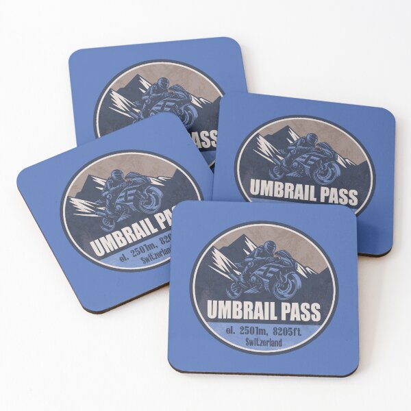 Item preview, Umbrail Pass Switzerland Motorcycling Mountain Design designed and sold by CynthiaGraphics.