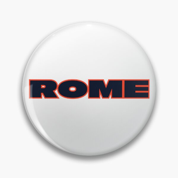 Item preview, ROME: CHICAGO (NAVY & ORANGE) designed and sold by damgoodgame.