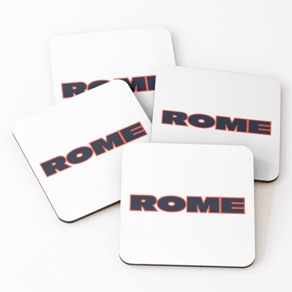 Item preview, ROME: CHICAGO (NAVY & ORANGE) designed and sold by damgoodgame.