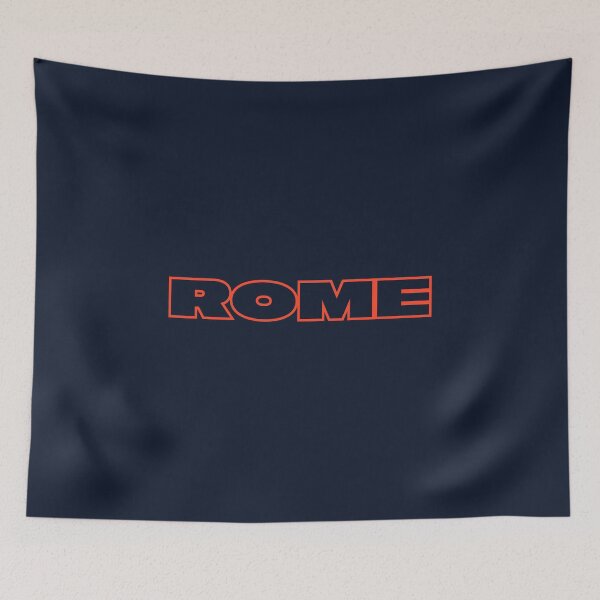 Item preview, ROME: CHICAGO (NAVY & ORANGE) designed and sold by damgoodgame.